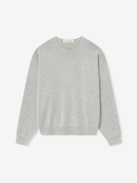 Merino Long Sleeve Crewneck Sweater