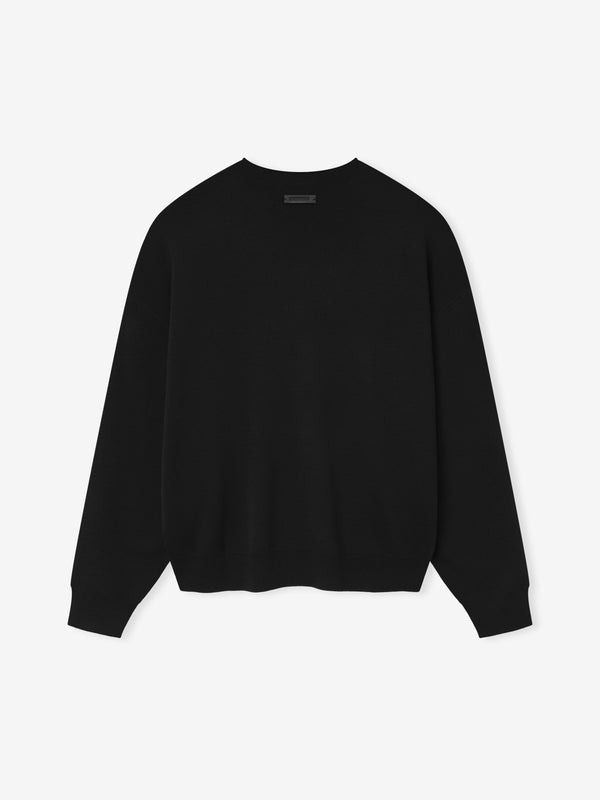 Merino Long Sleeve Crewneck Sweater