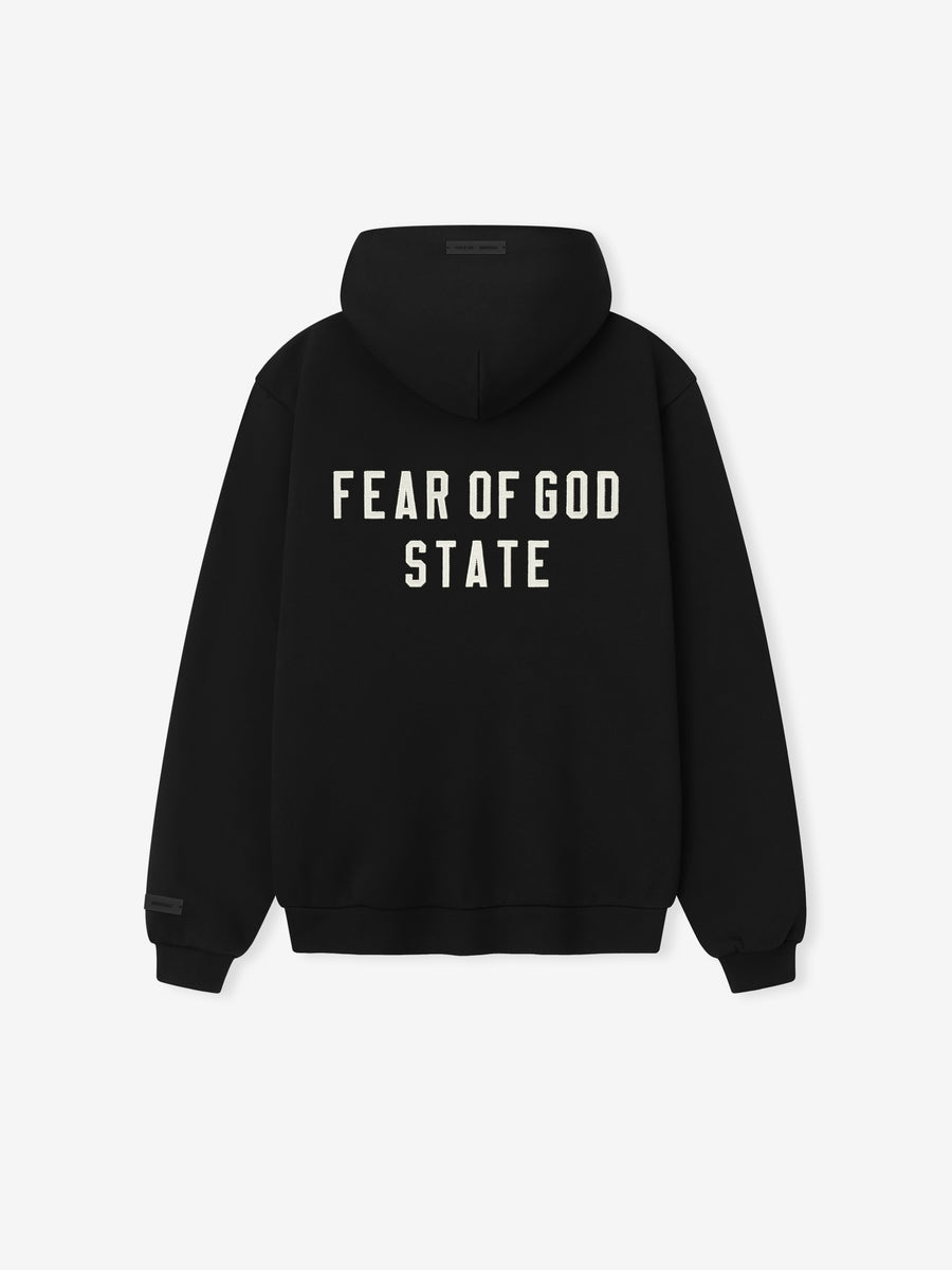 Womens 90s Fleece Zip-Up Hoodie - Fear of God