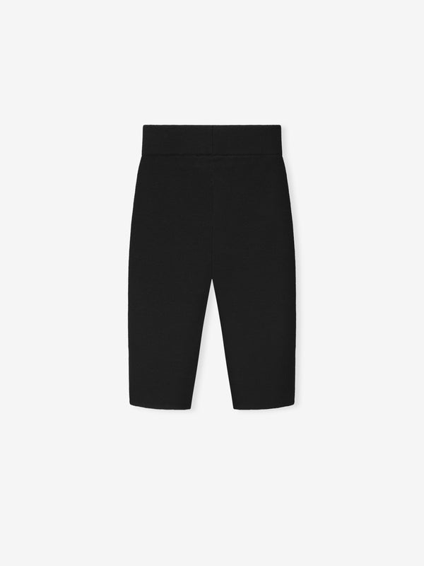 Womens Rib Knit Biker Short