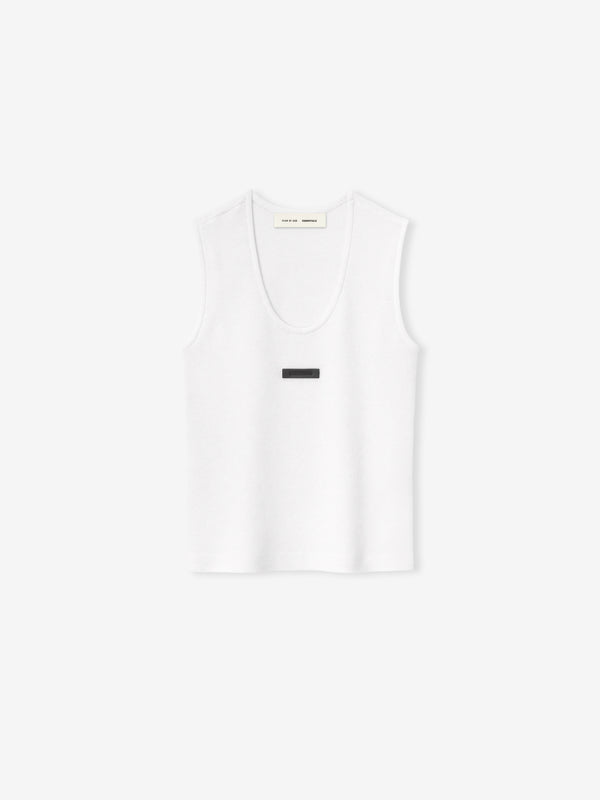 Womens Soft Rib Knit Tank