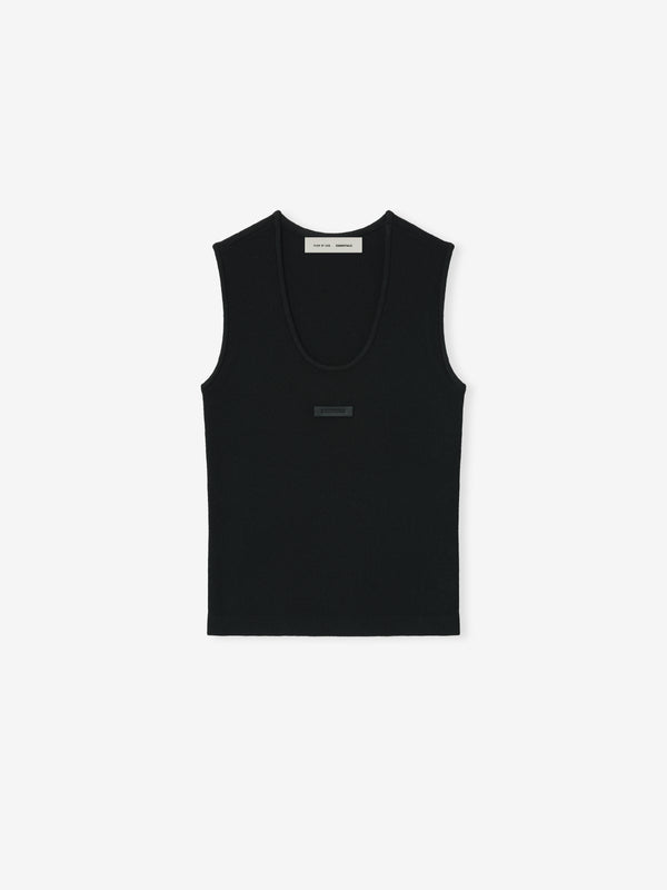 Womens Soft Rib Knit Tank