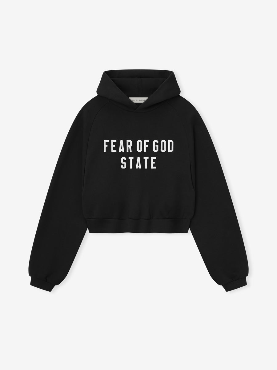 Womens Fleece Raglan Hoodie