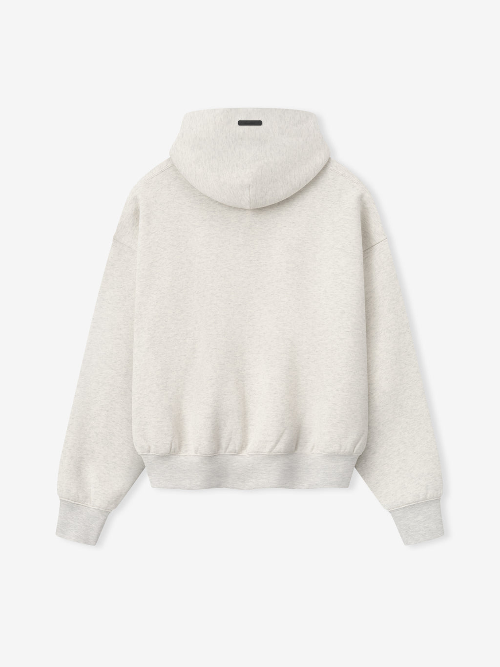 White hoodie on a white background