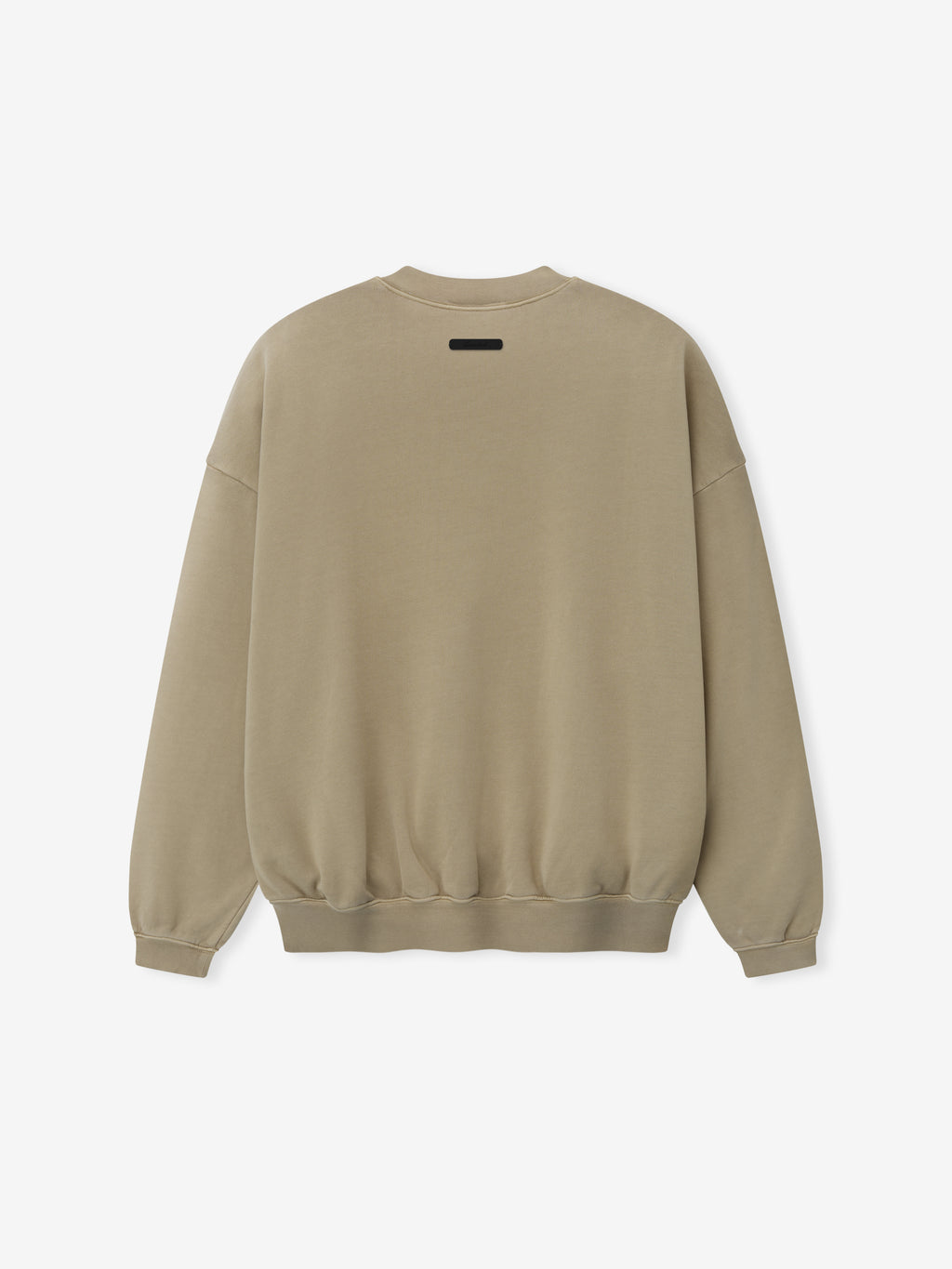 Beige sweatshirt on a white background