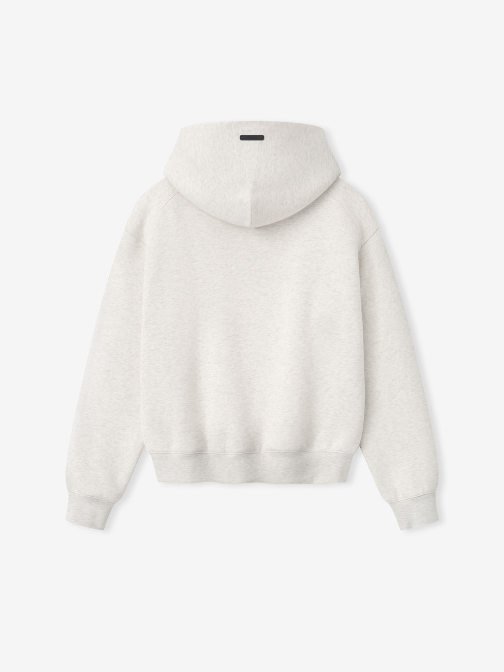 White hoodie on a white background