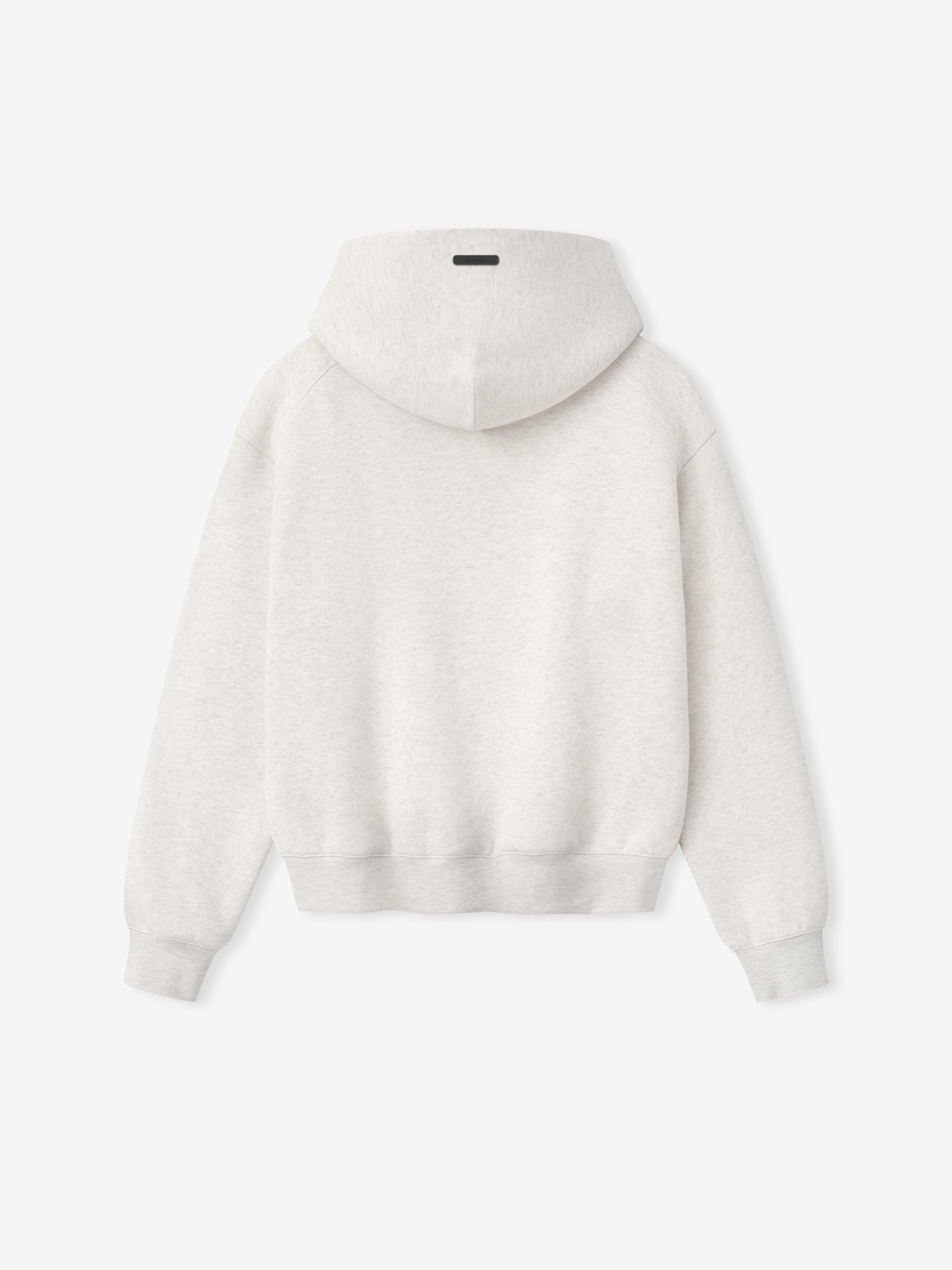 White hoodie on a white background