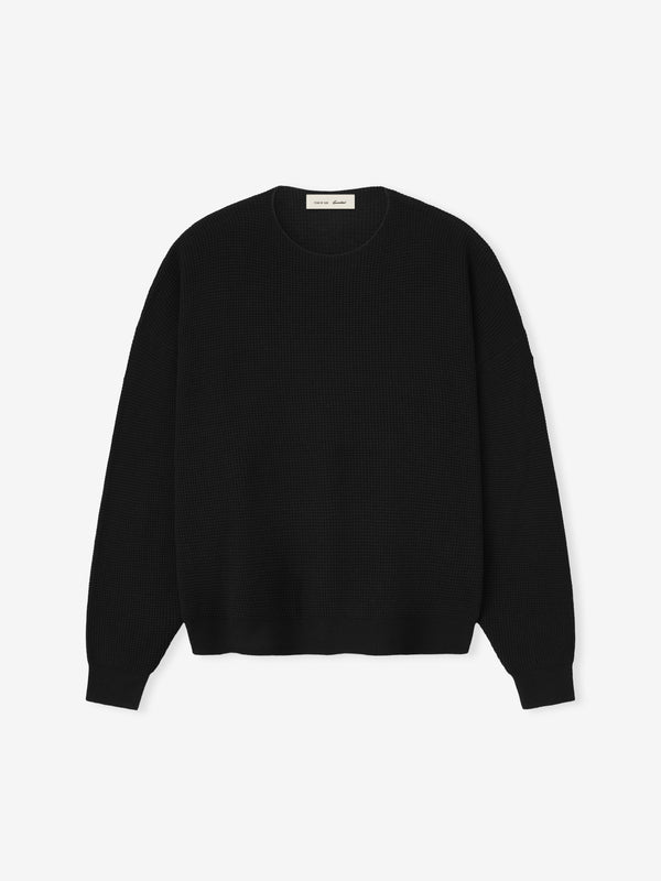 Signature Waffle 90s Crewneck Sweater view 1