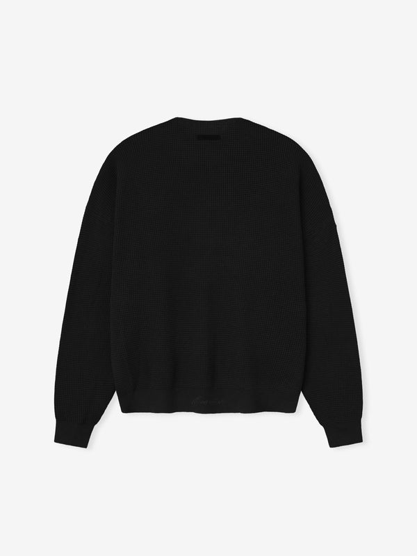 Signature Waffle 90s Crewneck Sweater view 2