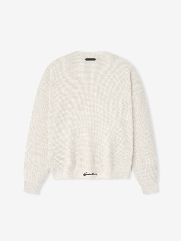 Signature Waffle 90s Crewneck Sweater view 2