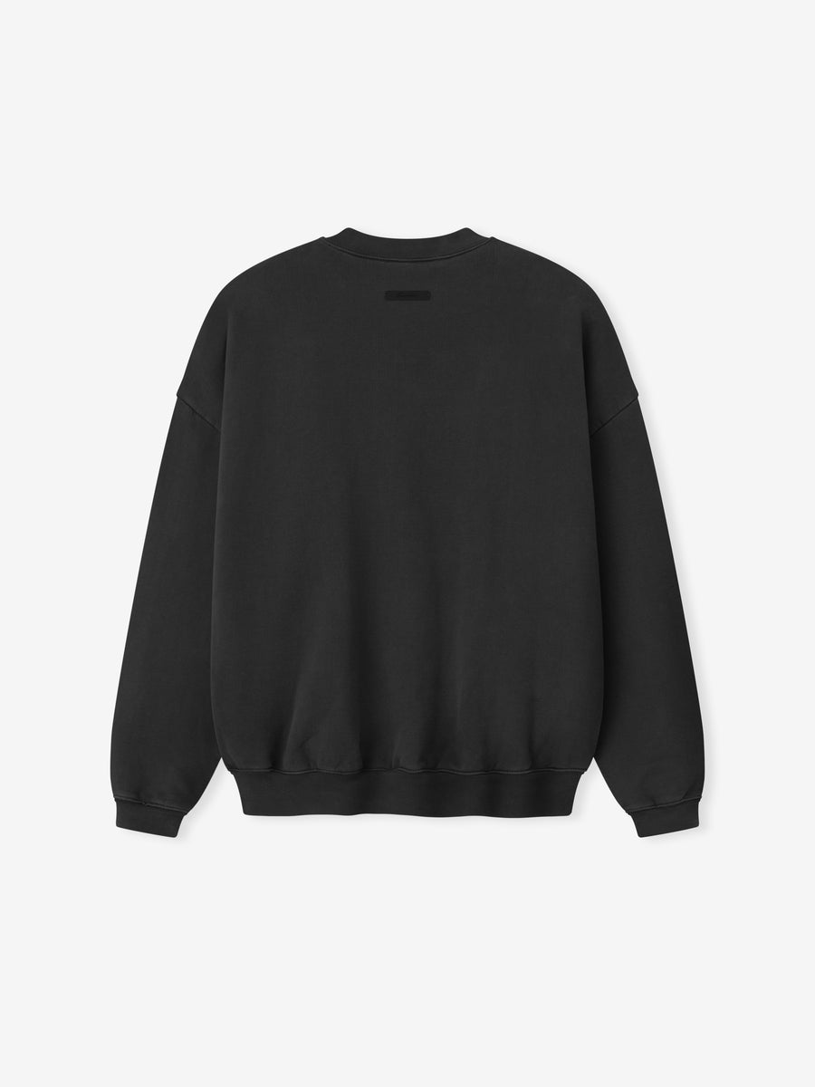 Campus 90s Crewneck Sweatshirt Faded Black / XS view 2