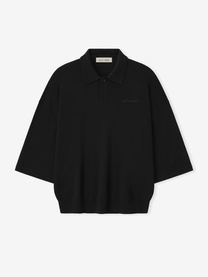 Signature 3/4 Sleeve 90s Knit Polo