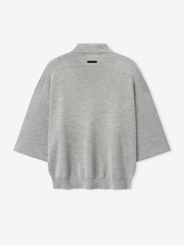 Signature 3/4 Sleeve 90s Knit Polo view 2