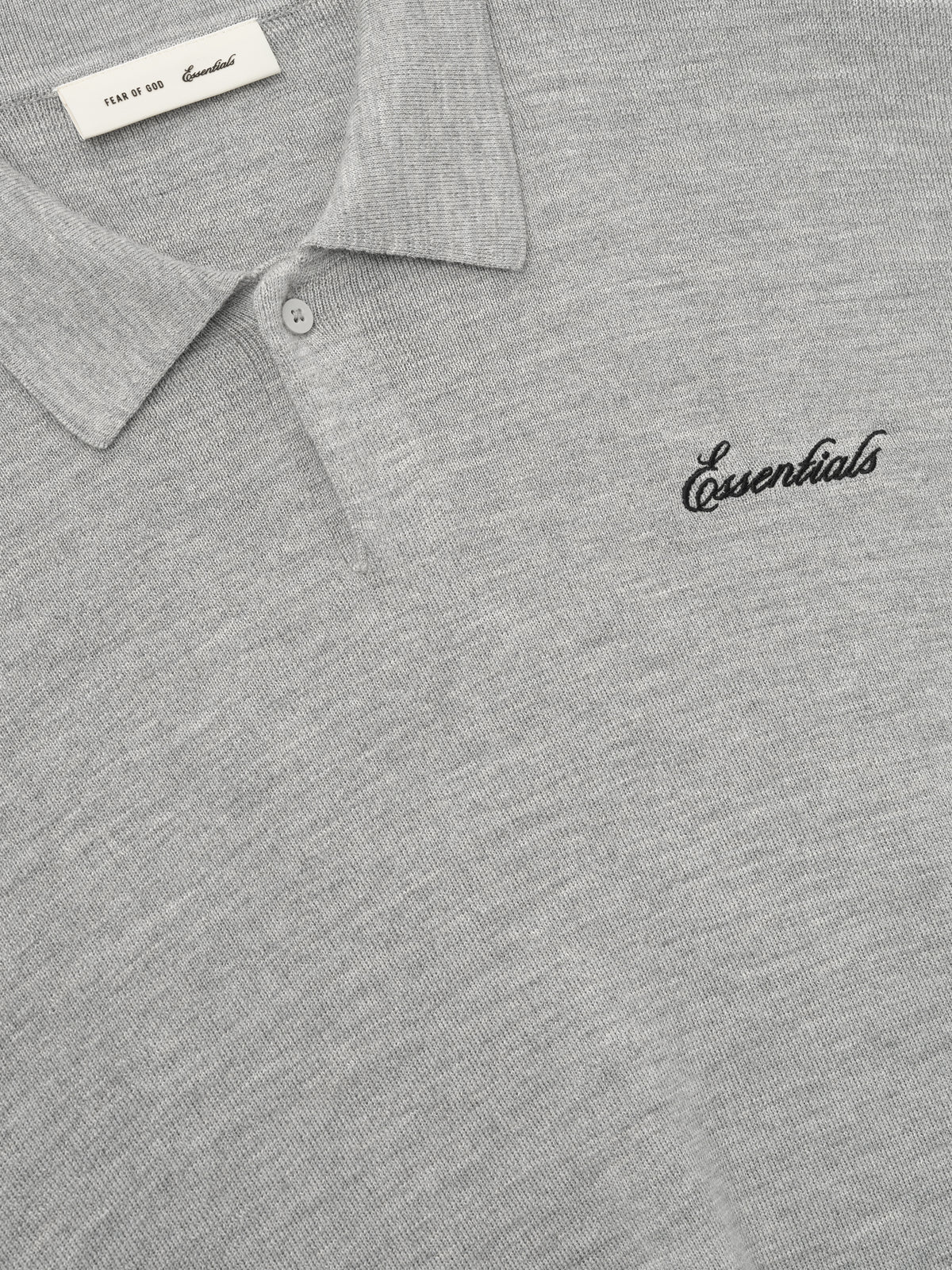 Signature 3/4 Sleeve 90s Knit Polo – Fear of God