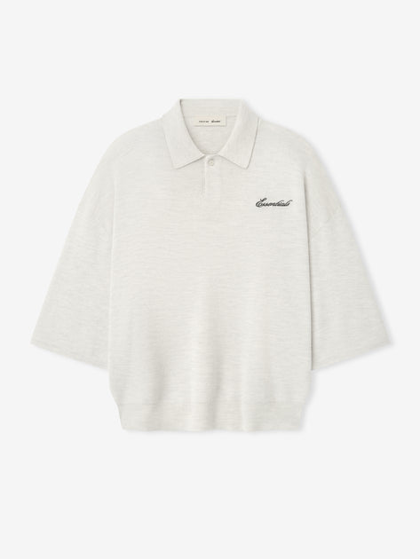 Signature 3/4 Sleeve 90s Knit Polo | Fear of God