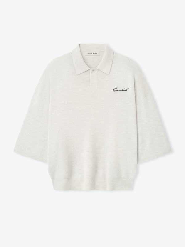 Signature 3/4 Sleeve 90s Knit Polo view 1