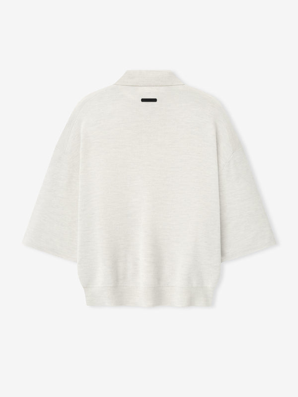 Signature 3/4 Sleeve 90s Knit Polo view 2