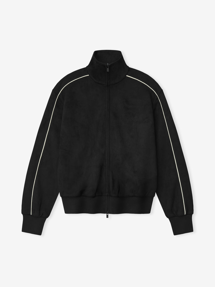 Womens Signature Vintage Fit Track Jacket Vintage Black / XS view 2