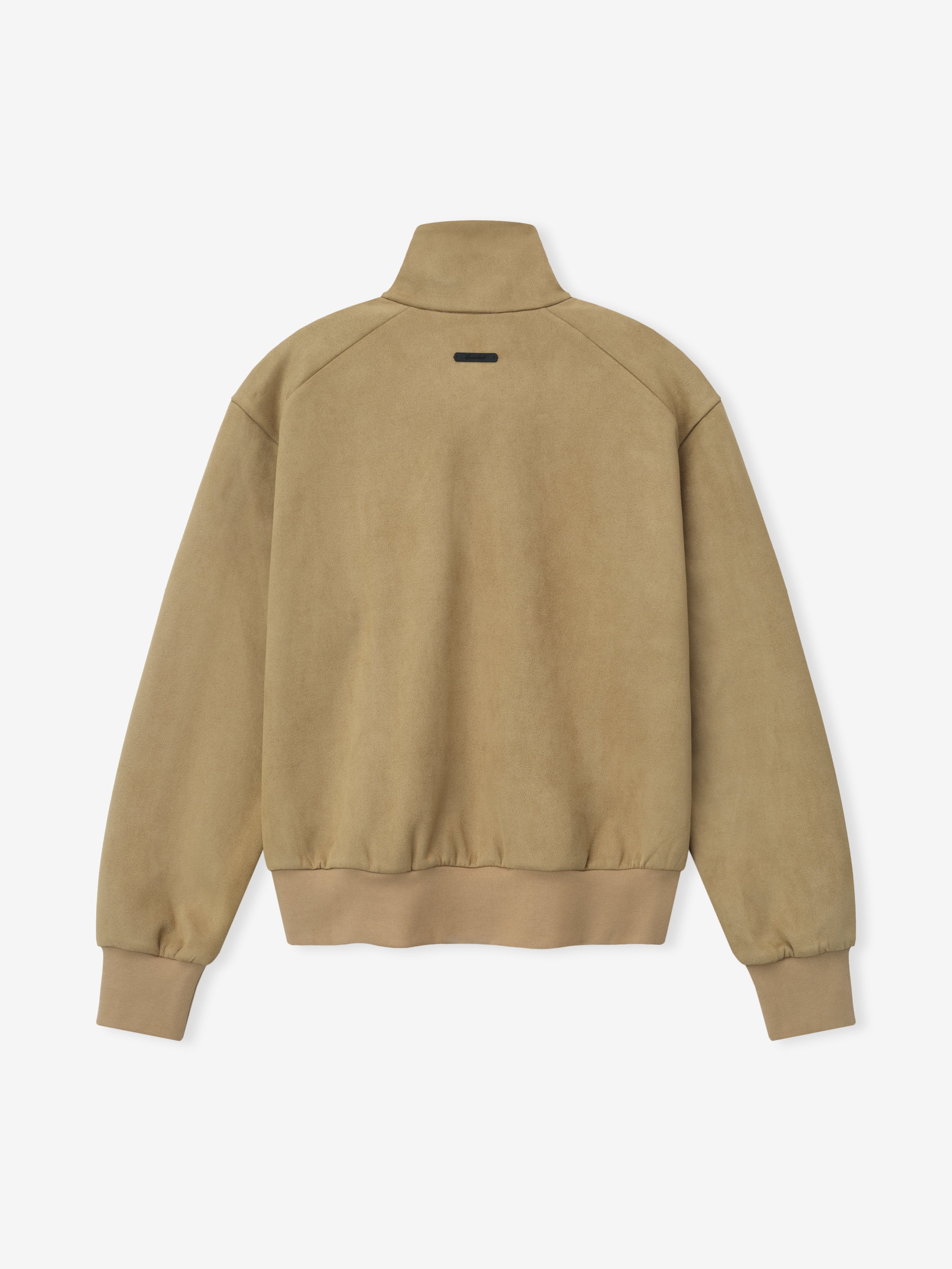 Beige jacket on a white background