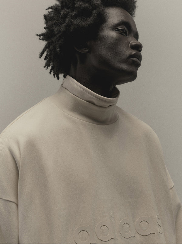 Heavy Jersey 3/4 Mock Tee