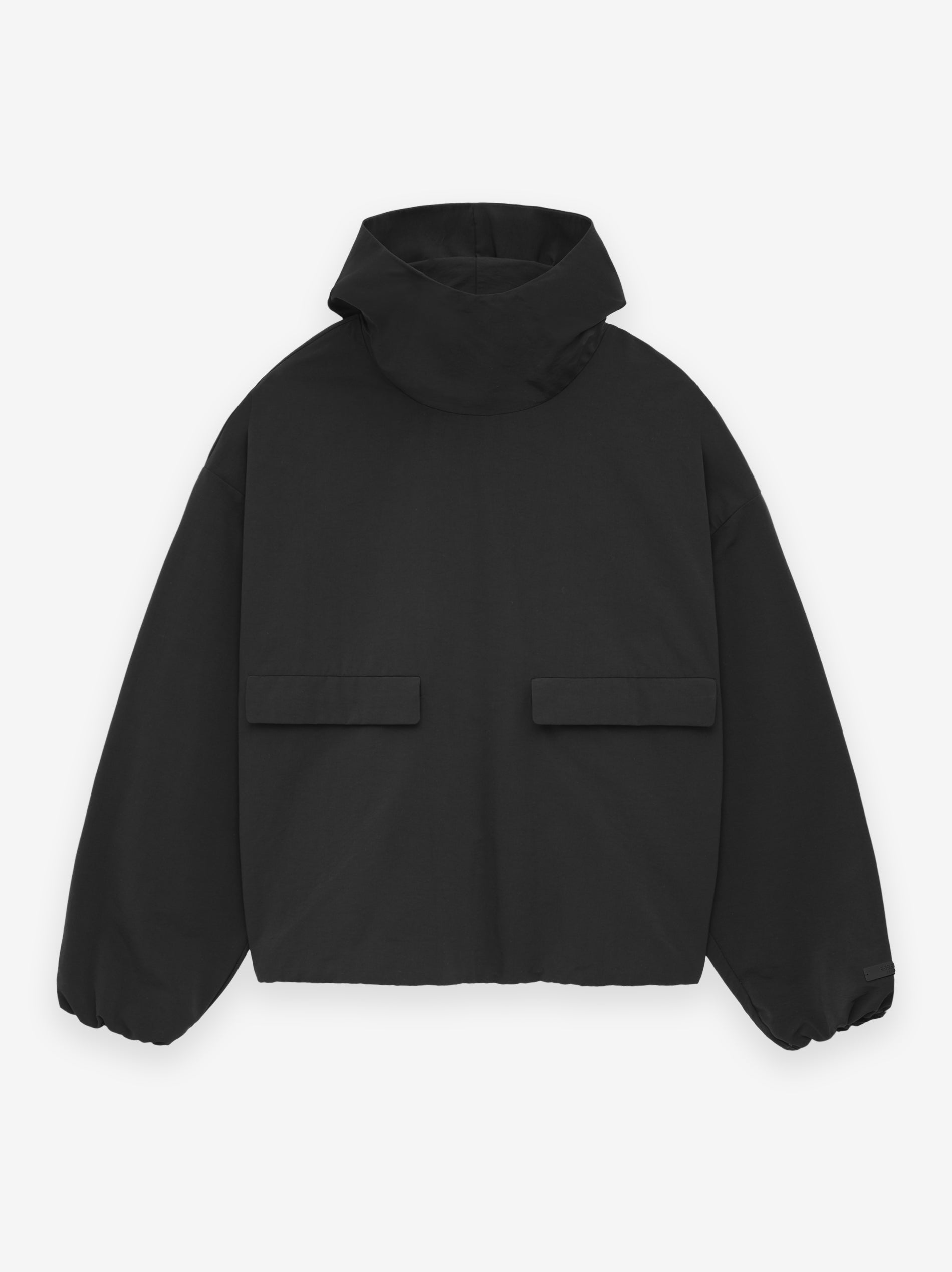 Military Nylon Hooded Anorak - Black | Fear of God ESSENTIALS | Fear of God