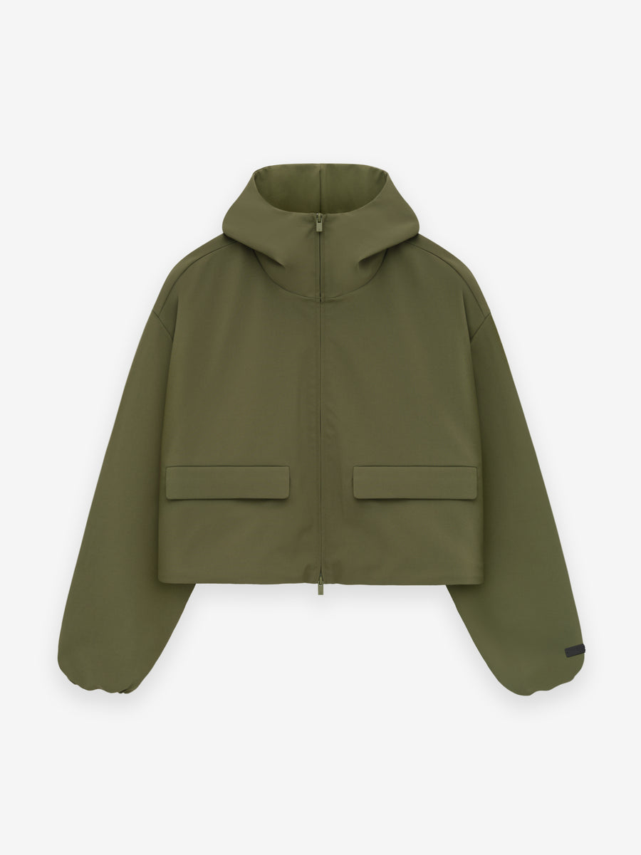 Womens Bonded Nylon Hooded Anorak - Fear of God