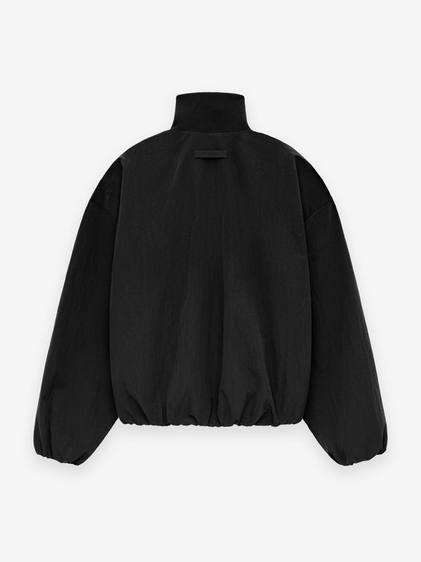 Womens Satin Nylon Bomber Jacket