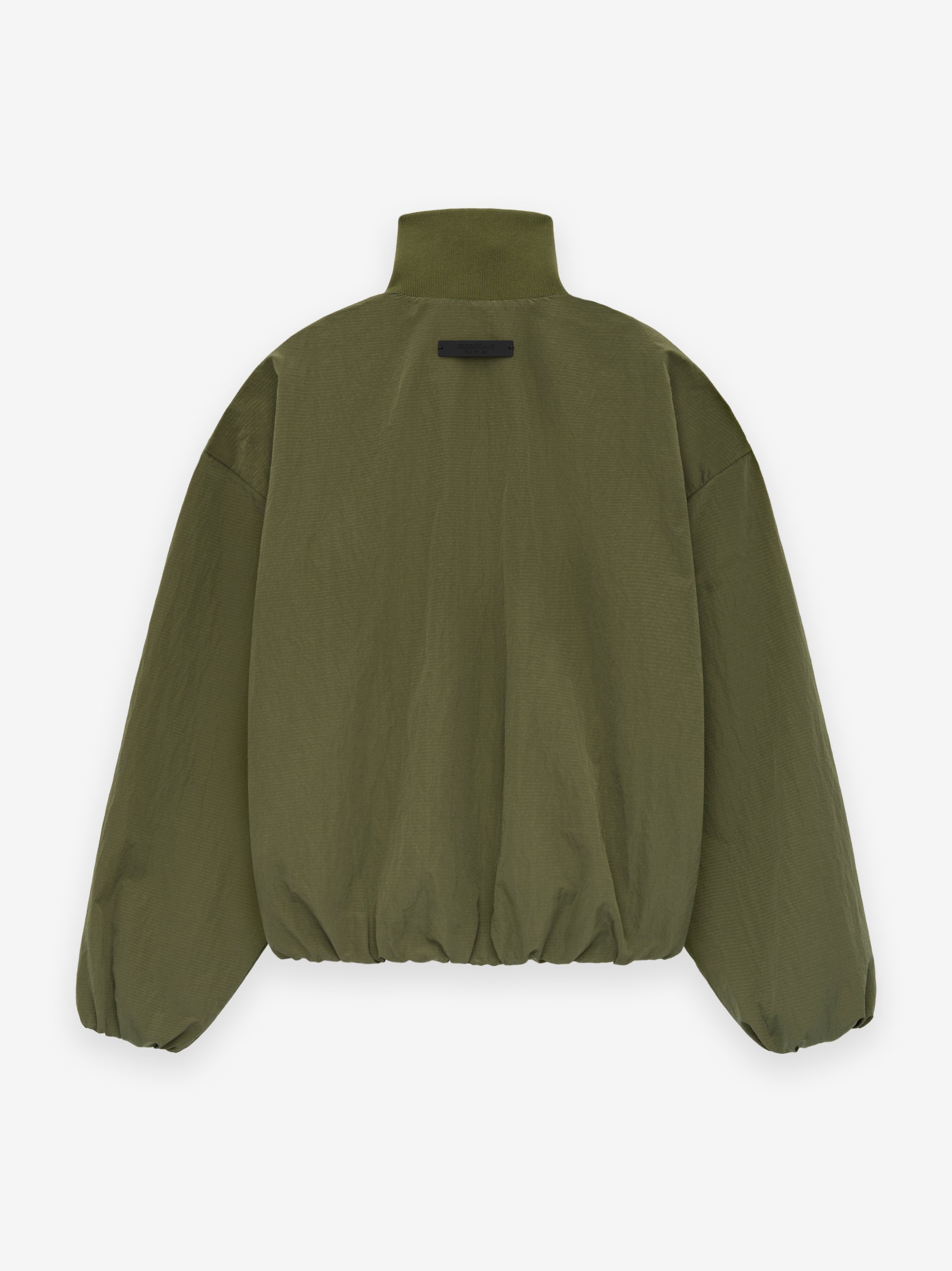 Womens Ripstop Track Jacket Military Fear of God ESSENTIALS Fear