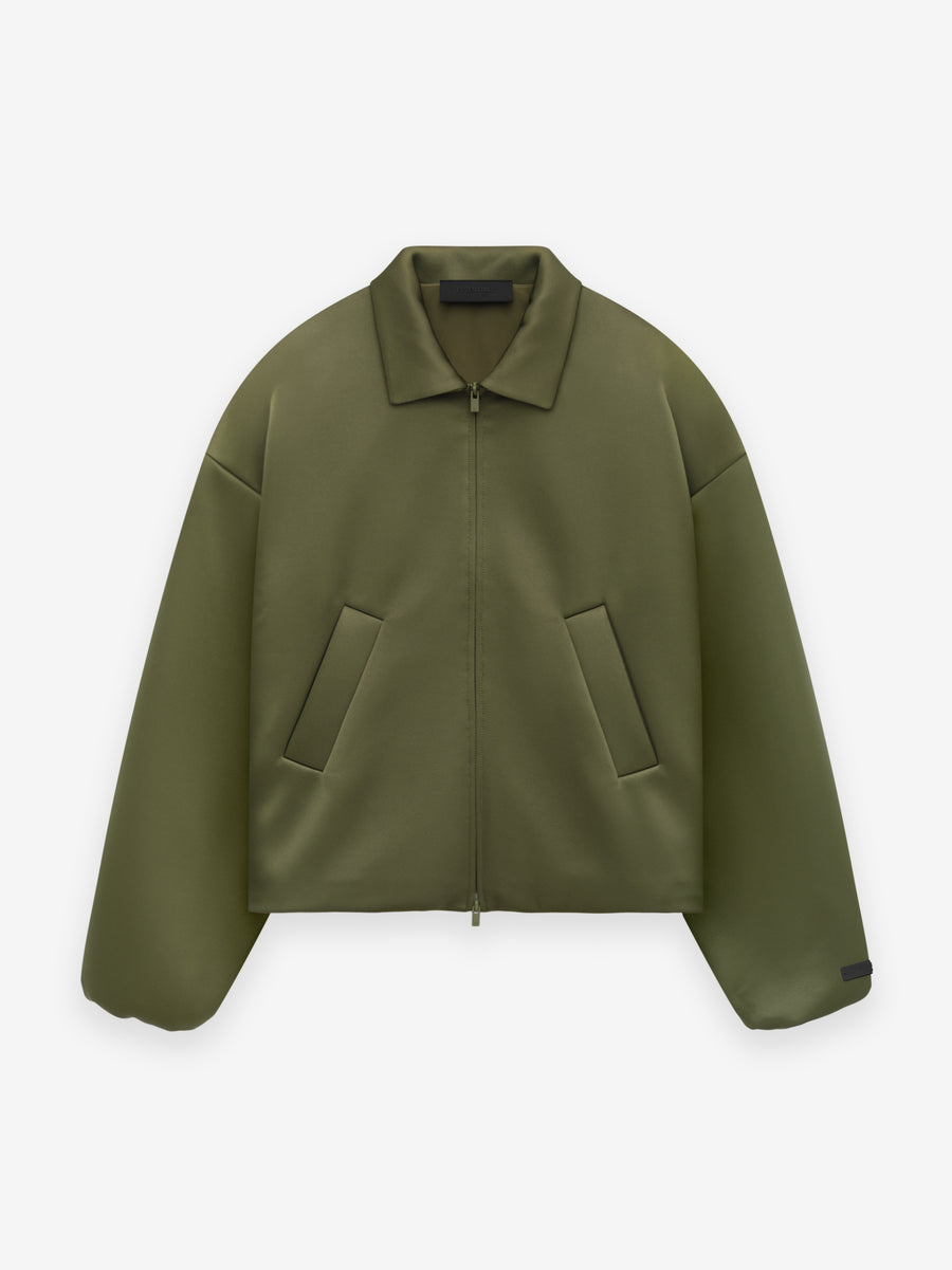 Womens Satin Nylon Bomber Jacket - Military | Fear of God