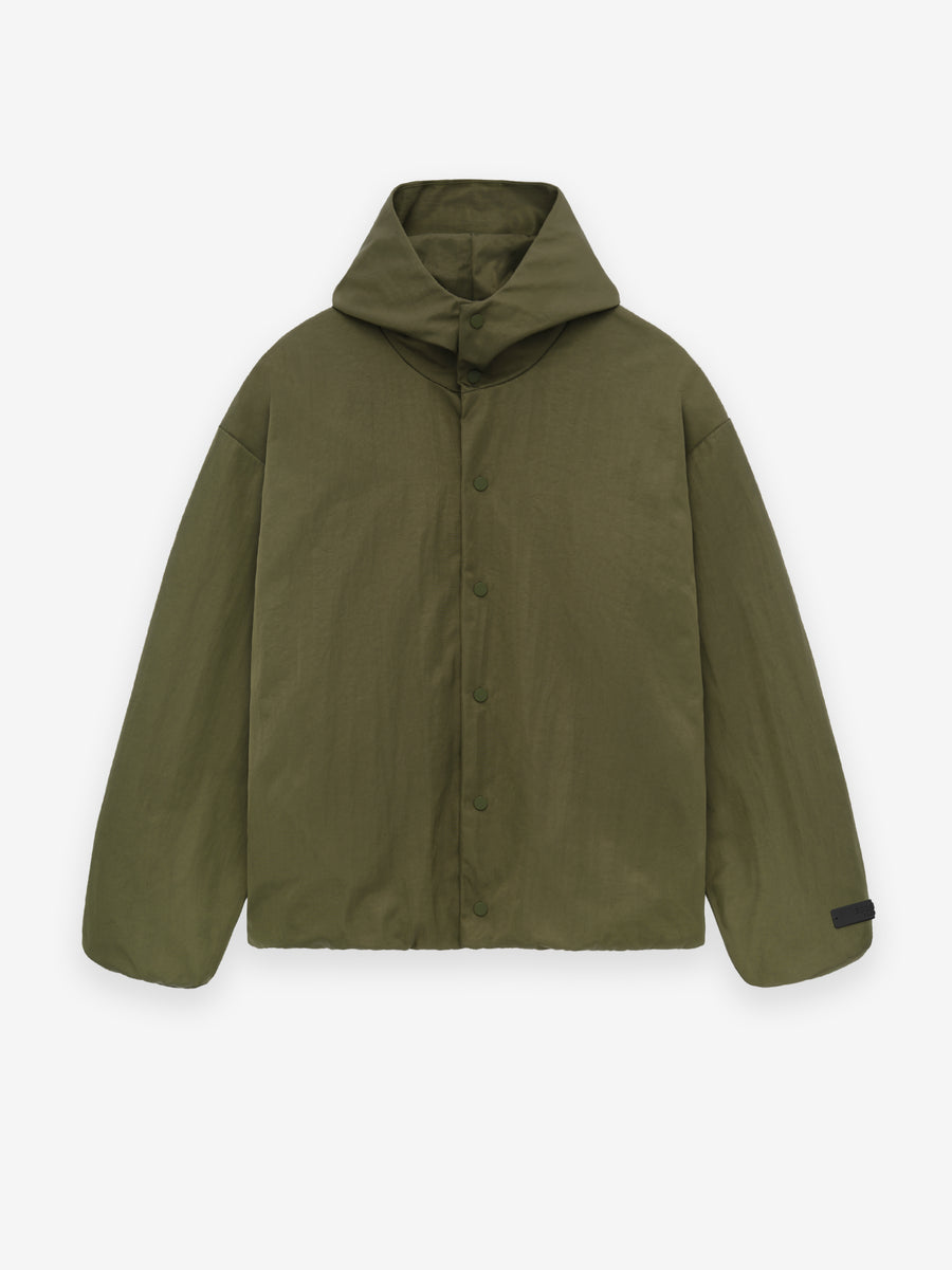 Textured Nylon Hooded Coaches Jacket - Fear of God