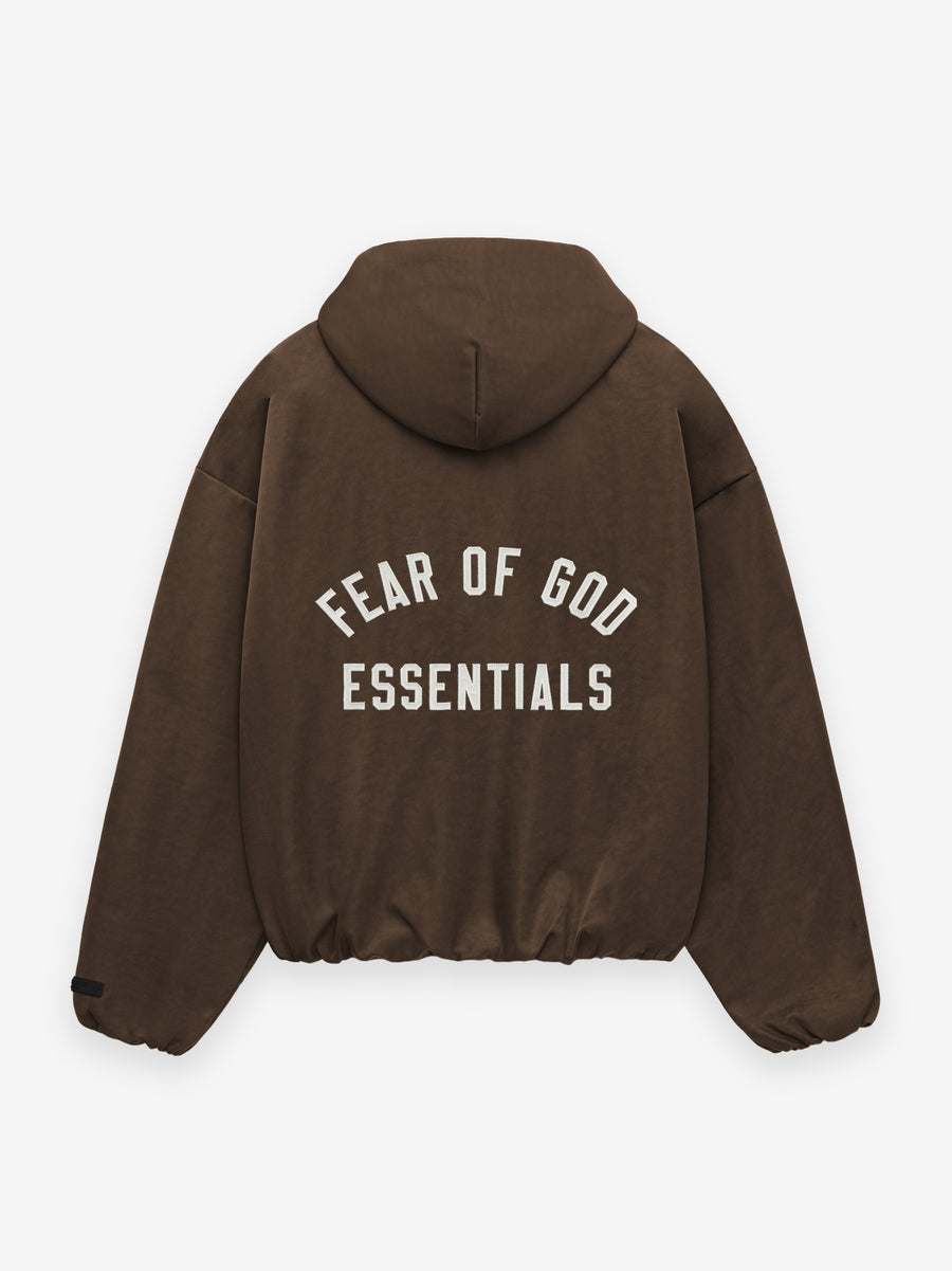 Women's Textured Nylon Hooded Bomber - Fear of God