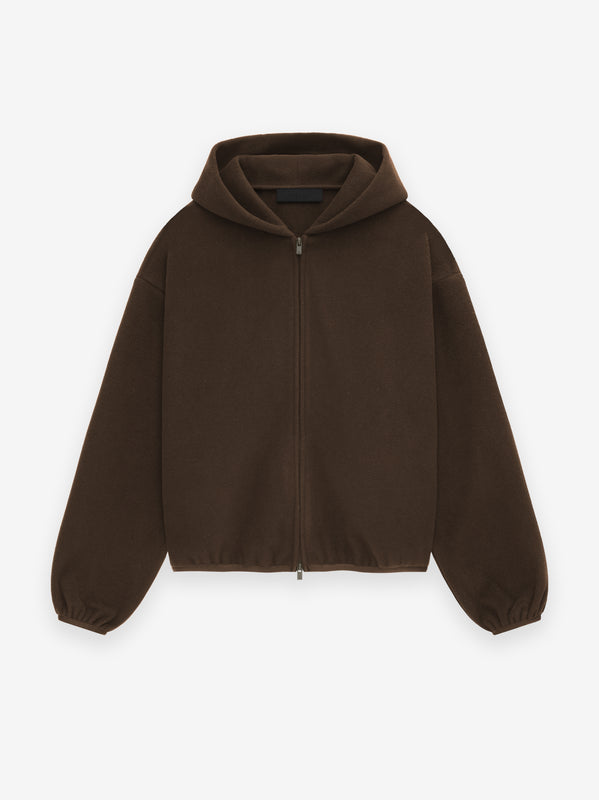 Women's Brushed Hooded Bomber