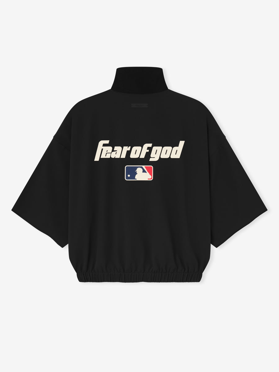MLB 3/4 Sleeve Half Zip Jacket