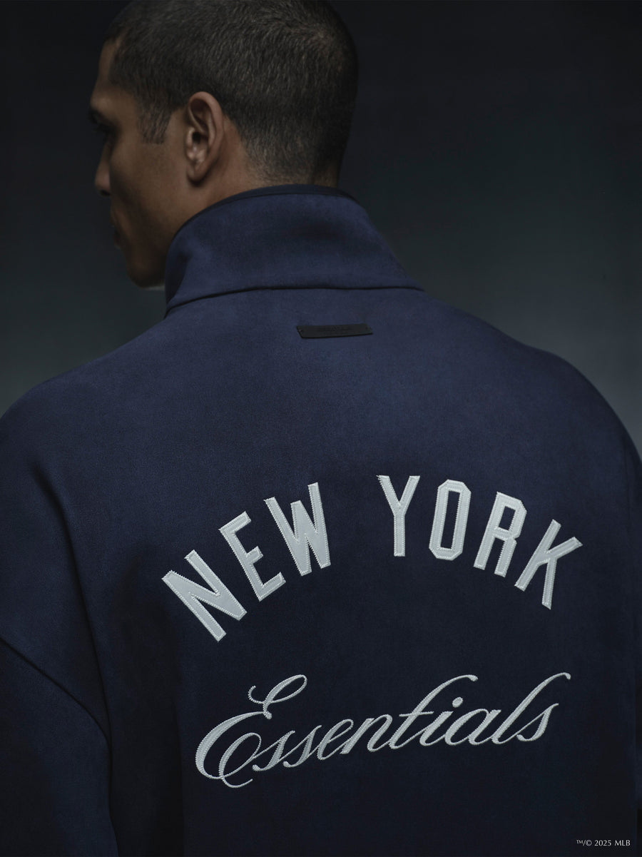 Yankees Suede Fleece Modern Half Zip - Fear of God