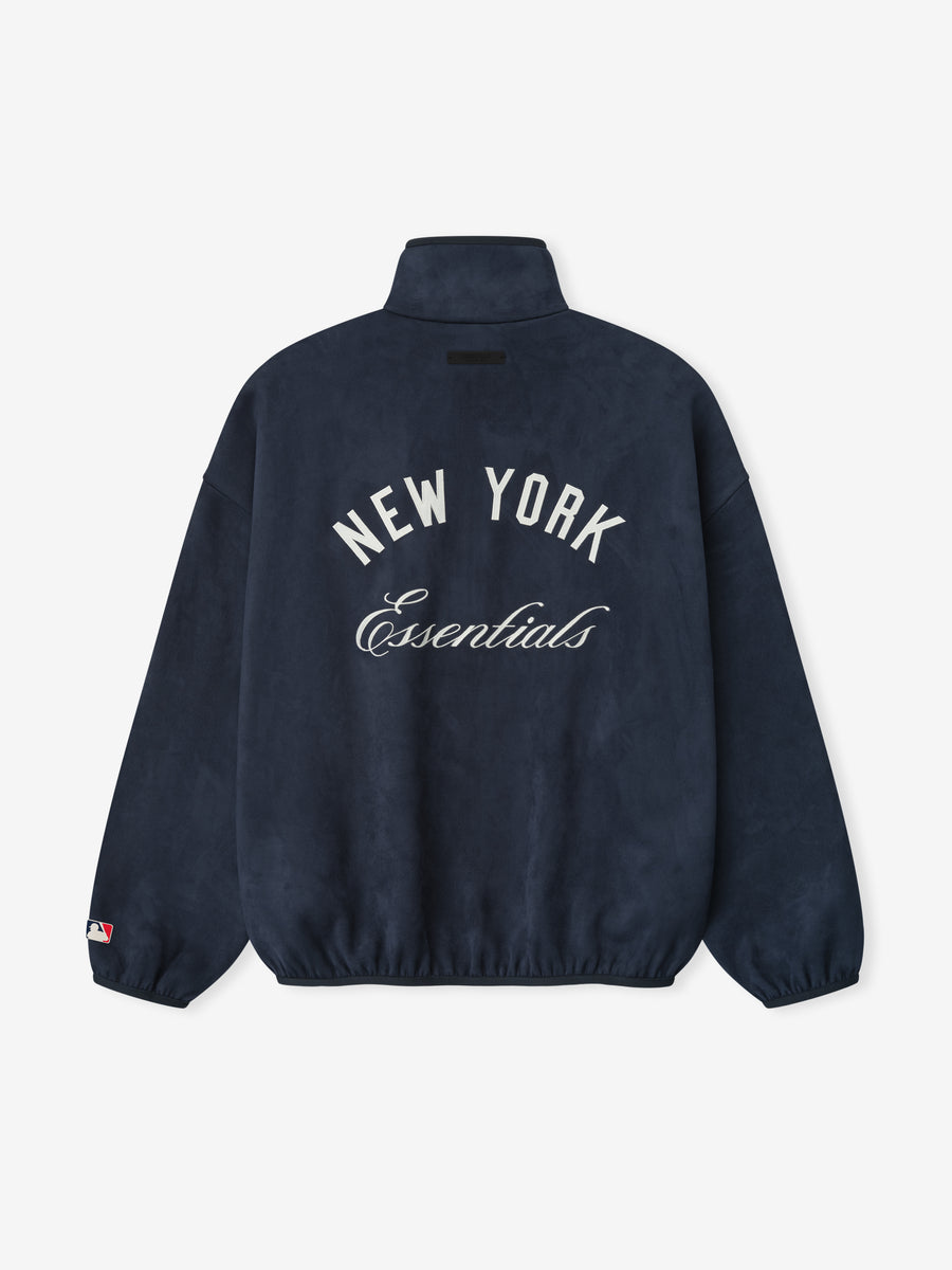 Yankees Suede Fleece Modern Half Zip - Fear of God