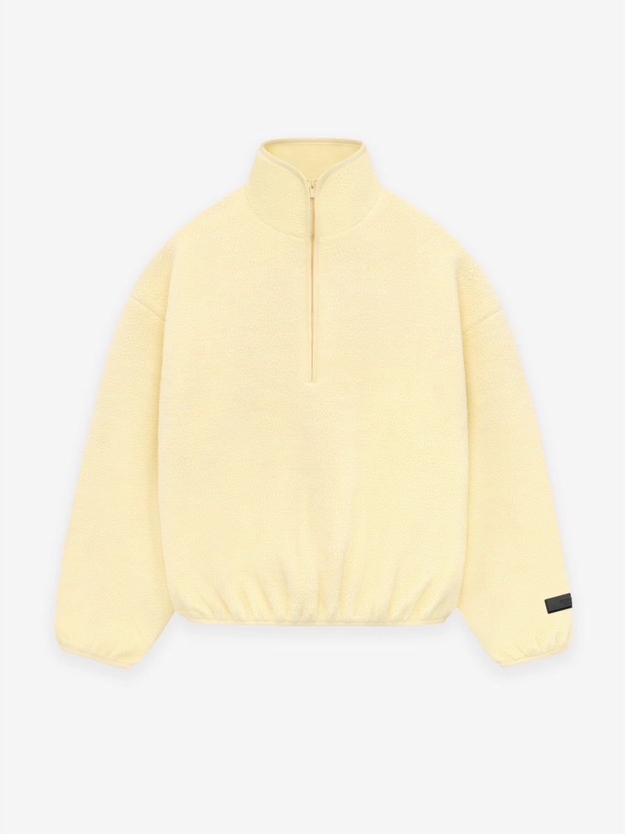 Fear of god essentials online polar half zip fleece