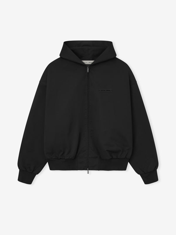 Twill Hooded Bomber