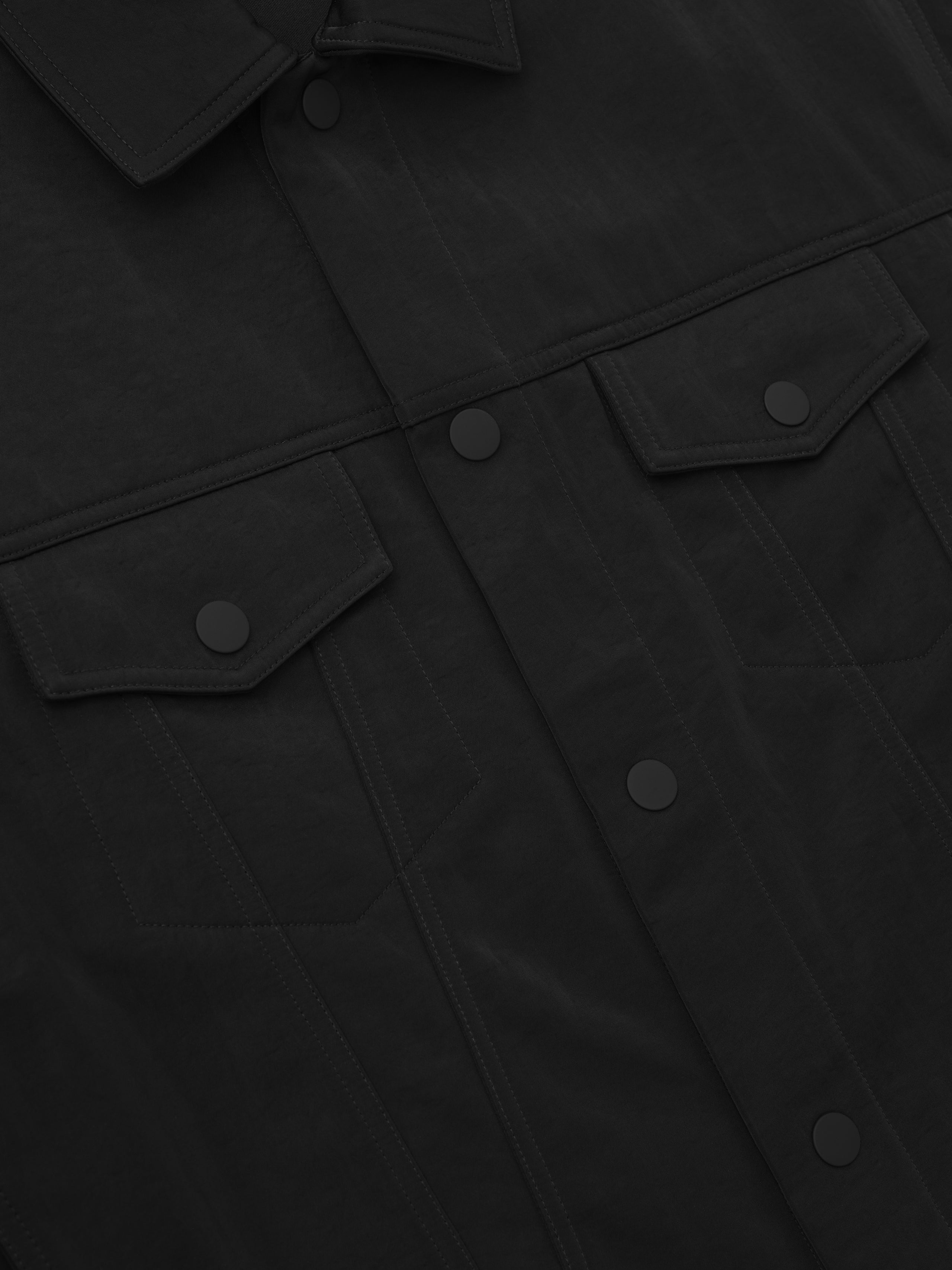 Textured Nylon Trucker Jacket – Fear of God