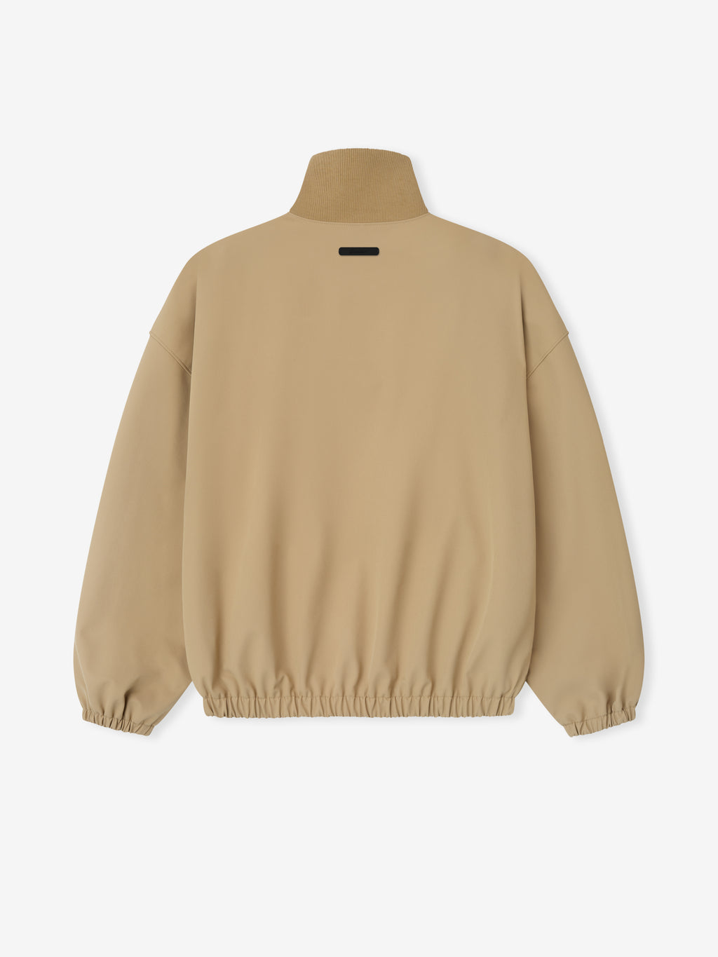 Beige jacket on a white background