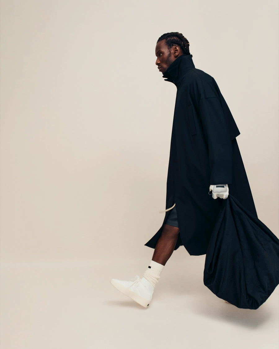 Wool Crepe High Neck Trench - Fear of God