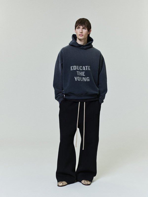 Educate The Young Hoodie view 1