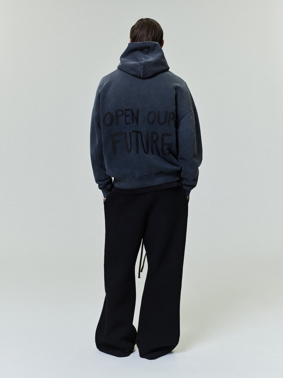 Educate The Young Hoodie Black / XS view 2