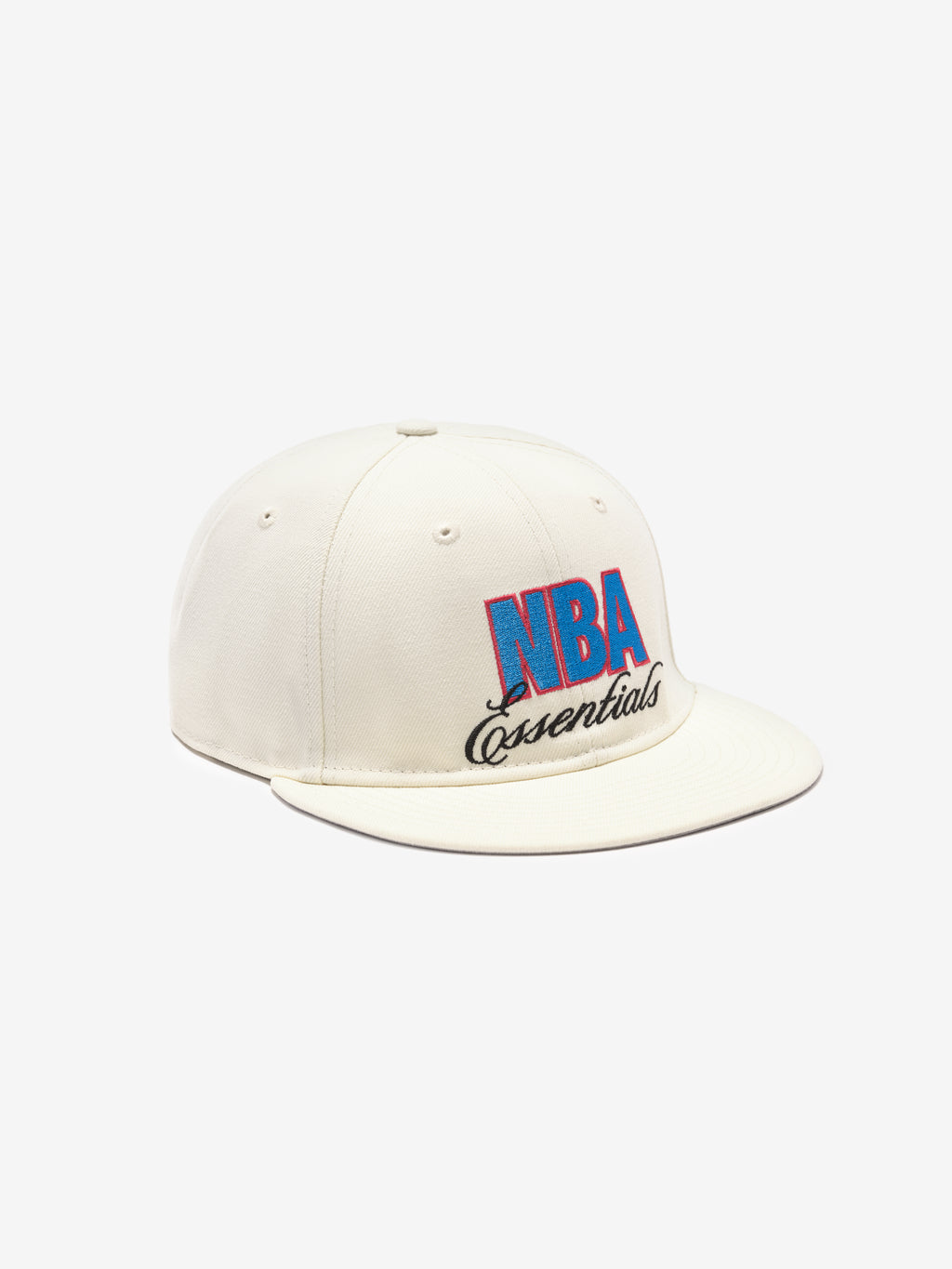off-white NBA Essentials 9Fifty RC snapback cap with blue and red embroidered logo on front panel