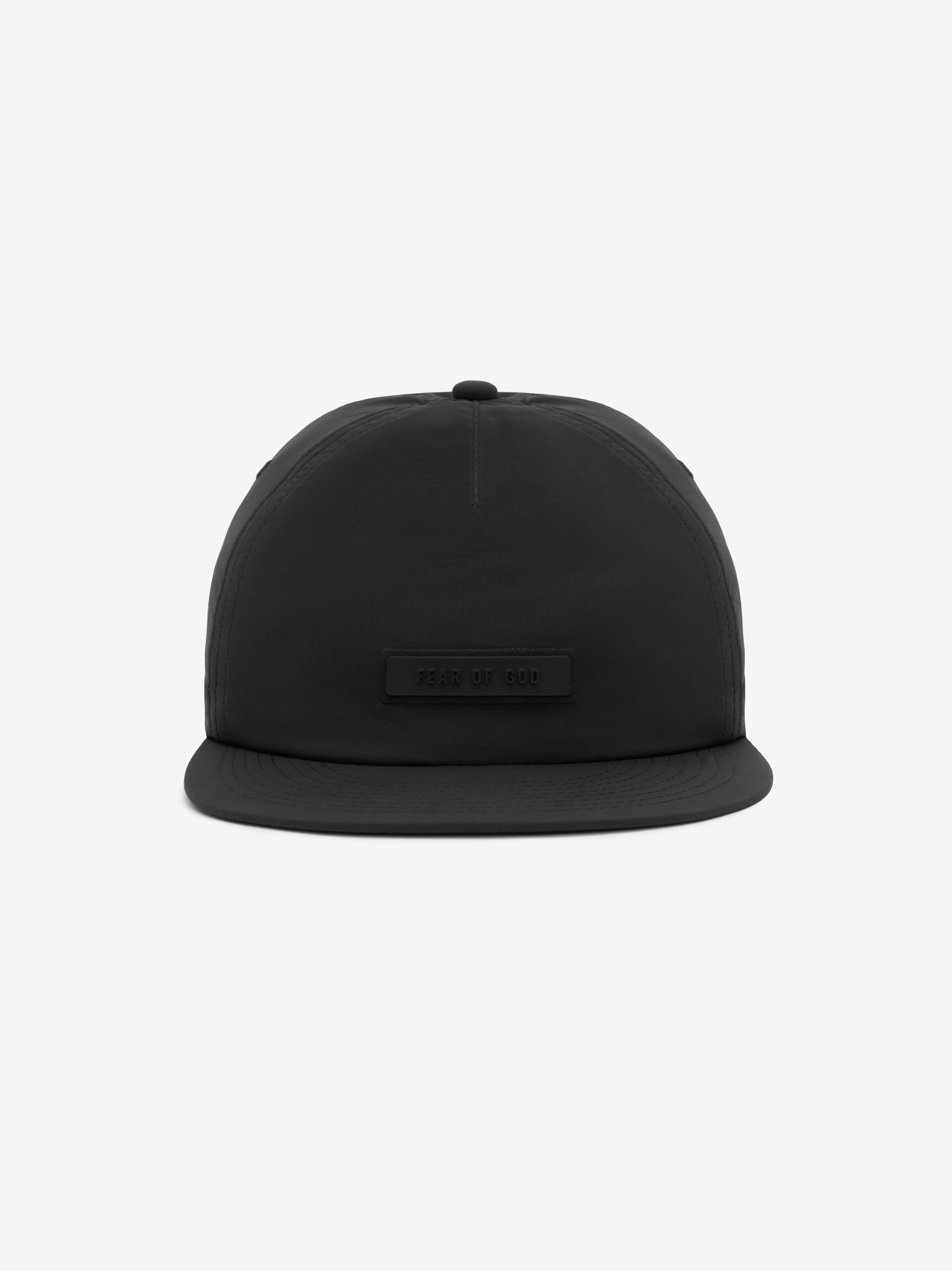 ESSENTIALS Baseball Hat in Jet Black | Fear of God