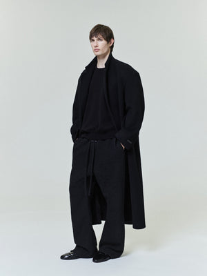 Melton Wool Relaxed Coat