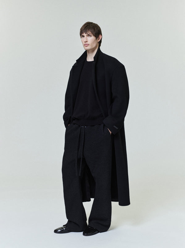 Melton Wool Relaxed Coat