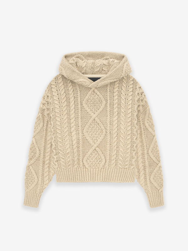 Kids Cable Knit Hoodie Fear of God