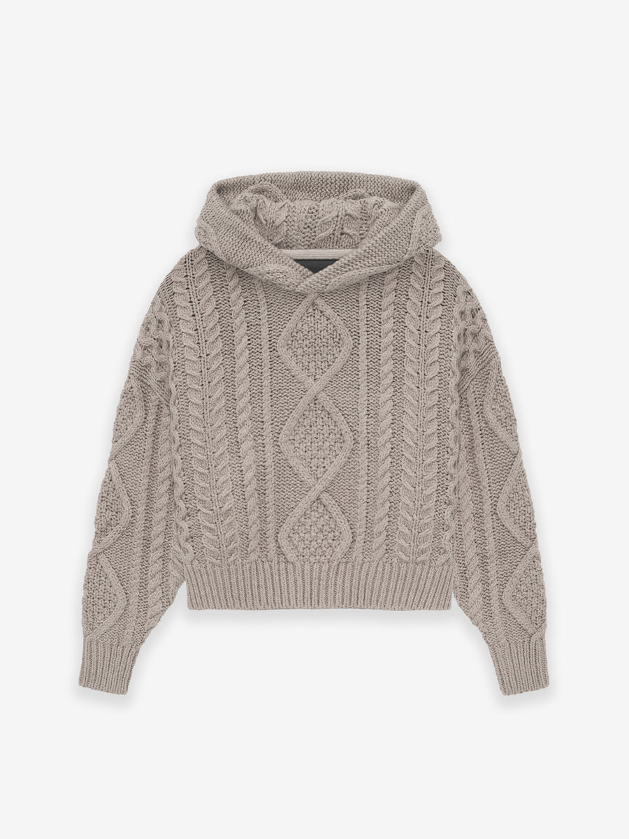 Kids Cable Knit Hoodie | Fear of God