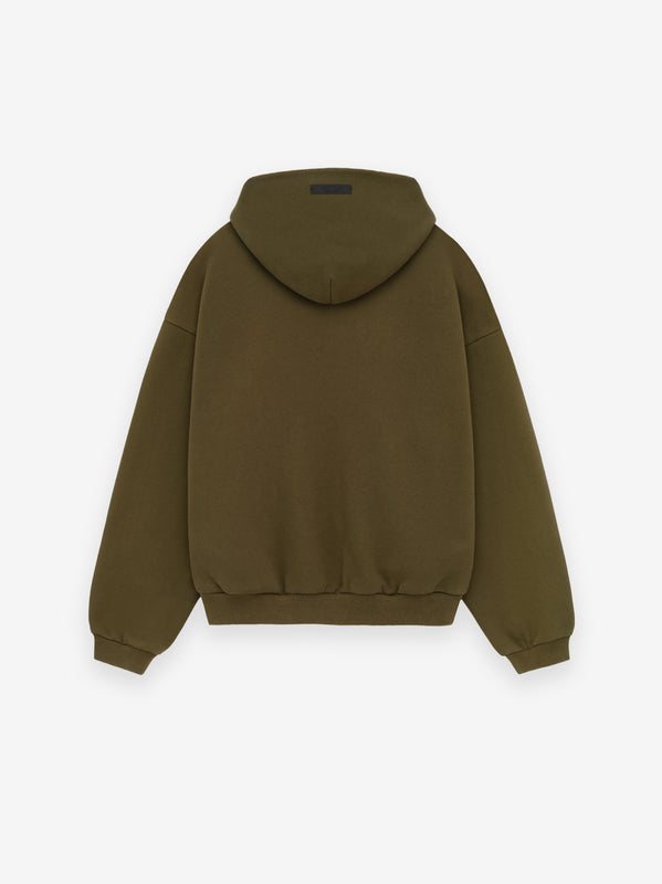 Textured Nylon Halfzip Pullover