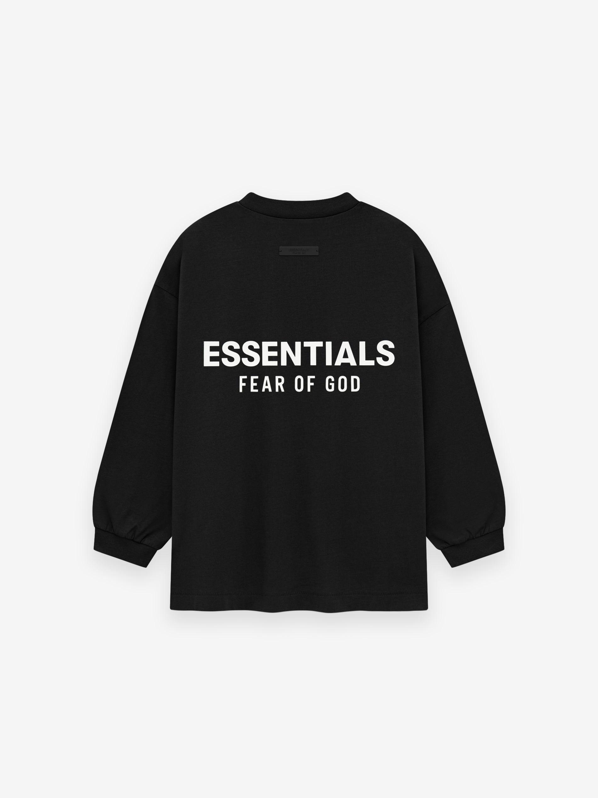 Fear Of God Essentials Wheat Black V Neck outlet T shirt Boys Kids Size 4/5 XS